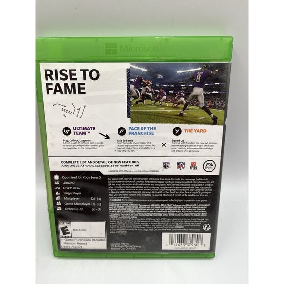 Madden NFL 21 (Xbox One, 2020) - Picture 4 of 7
